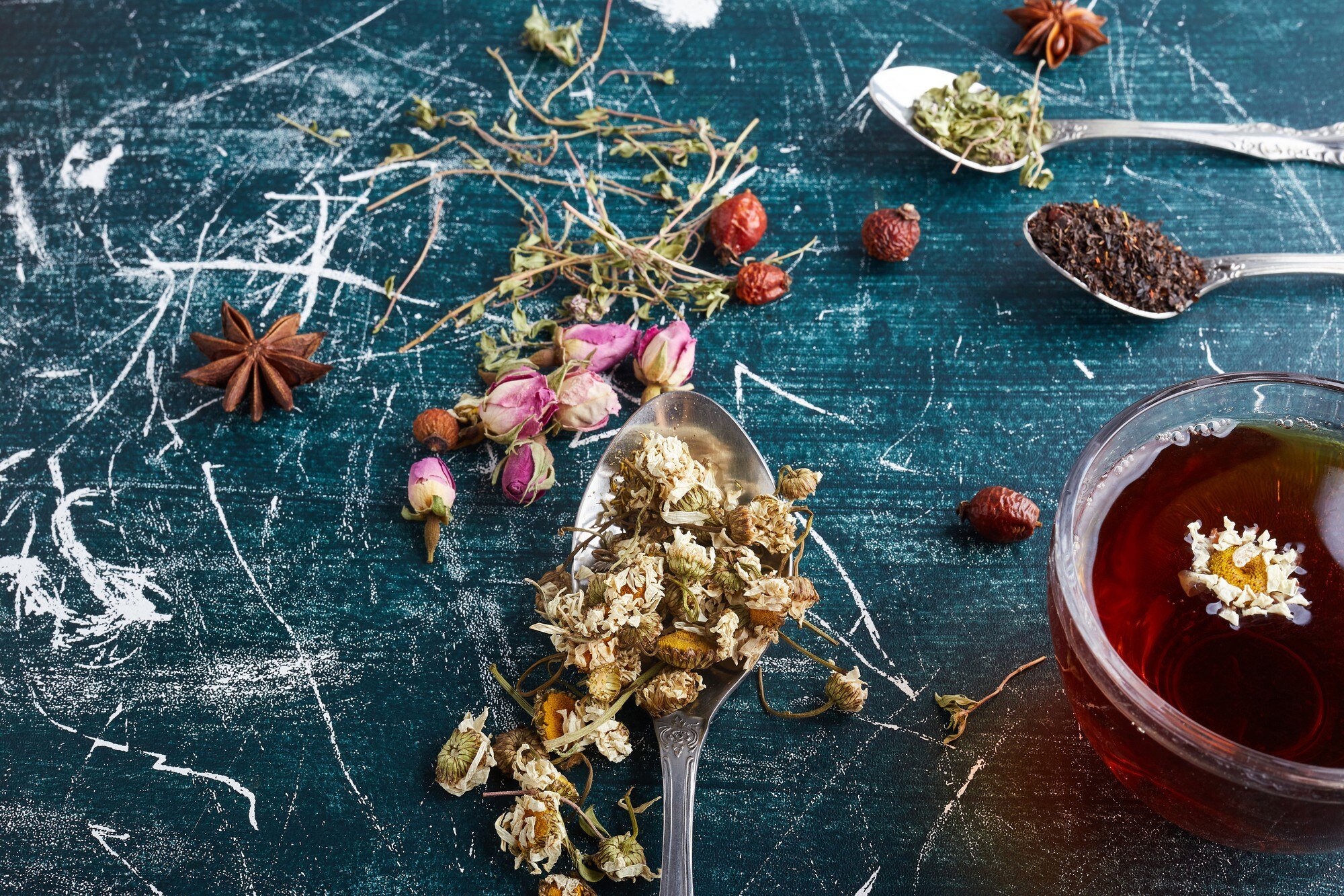 Infusión botánica